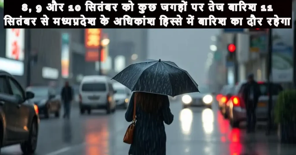 Bhopal Weather News Rain alert in Madhya Pradesh