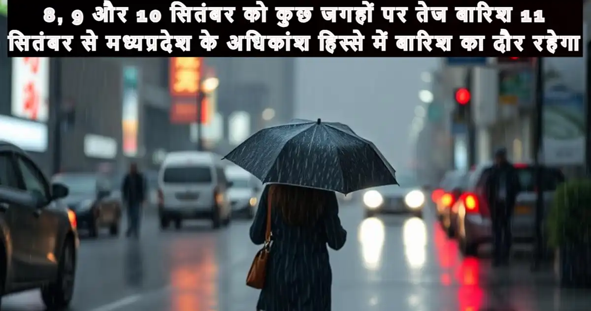 Rain alert in Madhya Pradesh