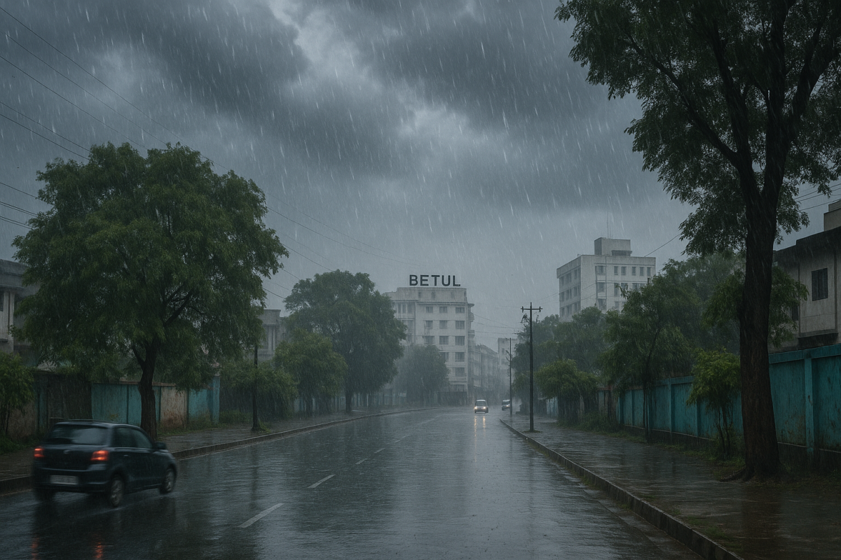 बैतूल में तापमान 11 डिग्री गिरा