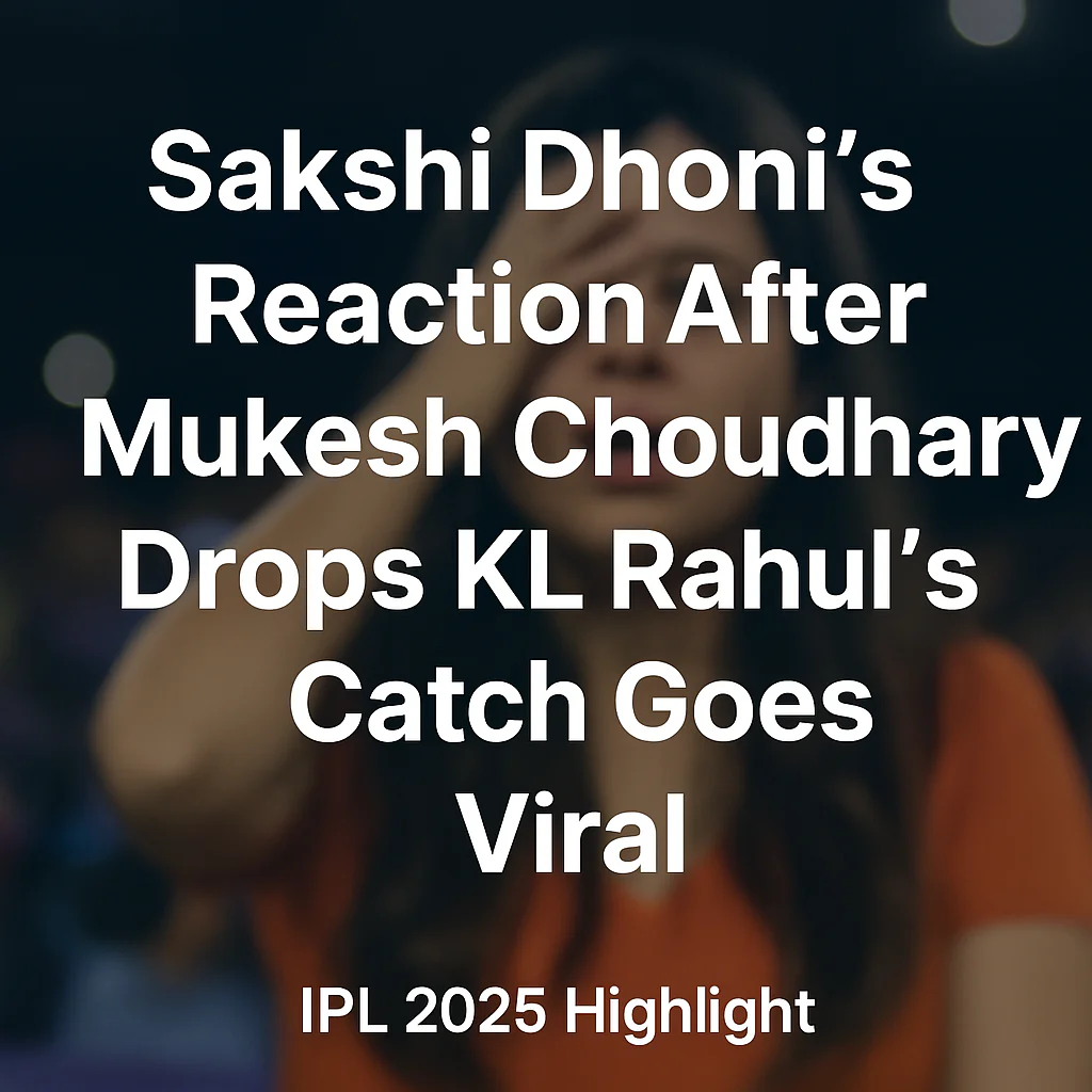 Sakshi Dhoni का रिएक्शन